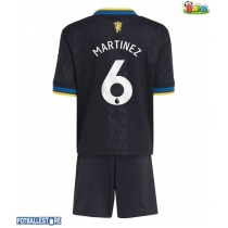 Manchester United Lisandro Martinez #6 Tredjedraktsett Barn 2025-26 Kortermet (+ Korte bukser)